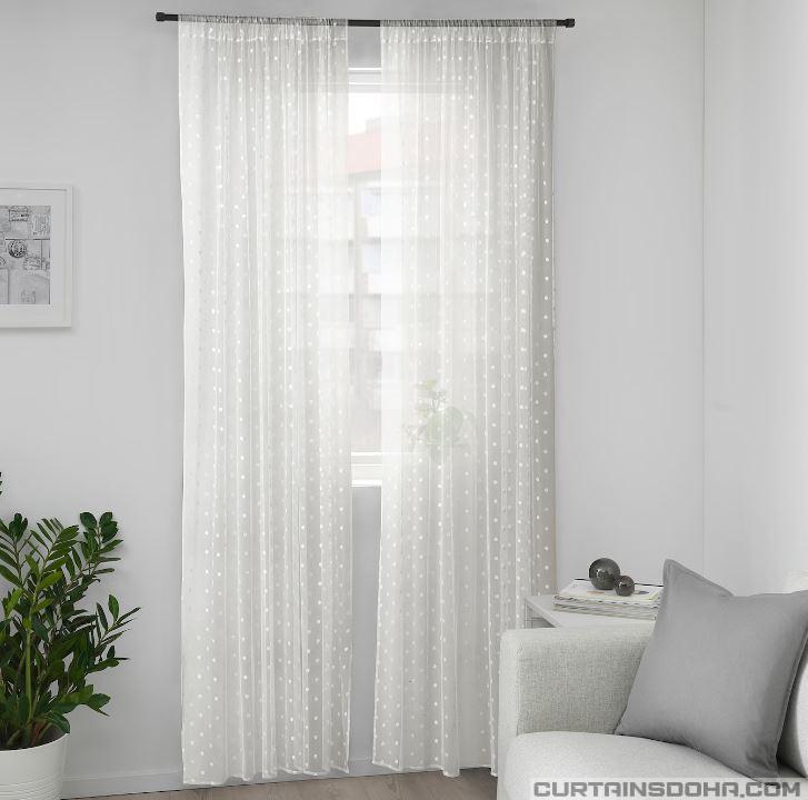 chiffon curtains