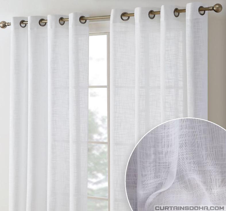 linen curtains